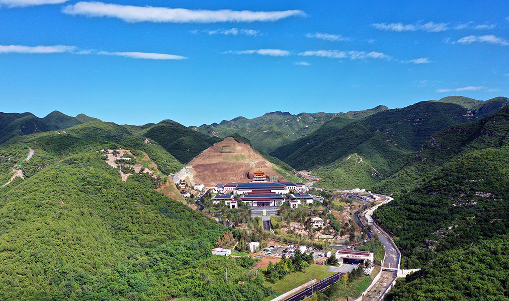 7月23日，國家版本館落成時的外景。