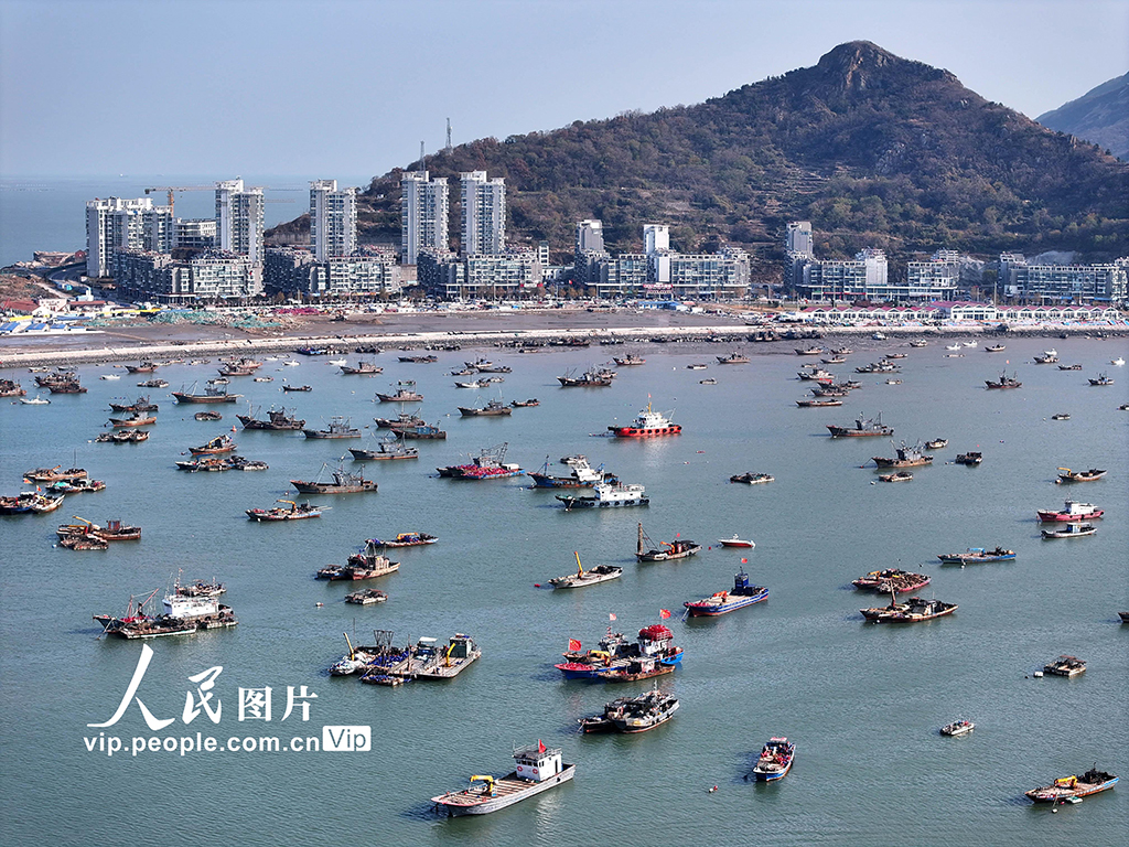 江蘇連云港：漁船回港躲避寒潮大風【3】