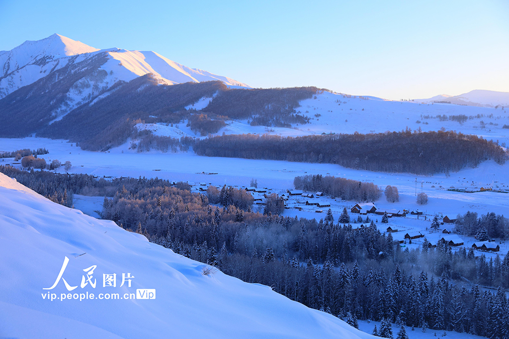 新疆布爾津：禾木雪景夢幻 宛若童話世界【2】