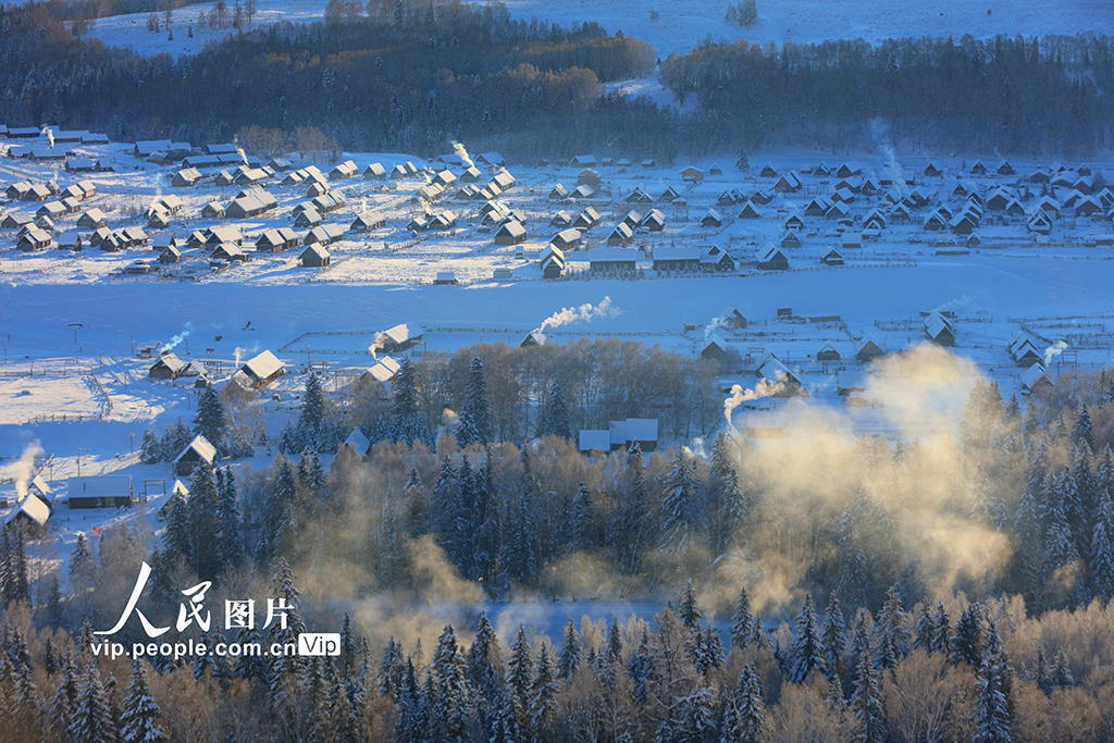 新疆布爾津：禾木雪景夢幻 宛若童話世界【6】