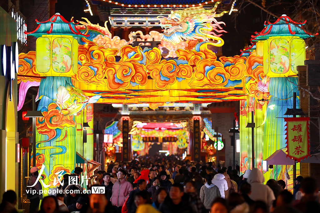 甘肅蘭州：賞花燈 迎新年