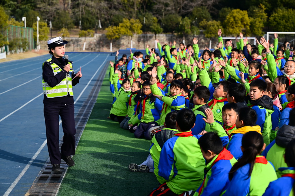 安徽合肥：安全進校園